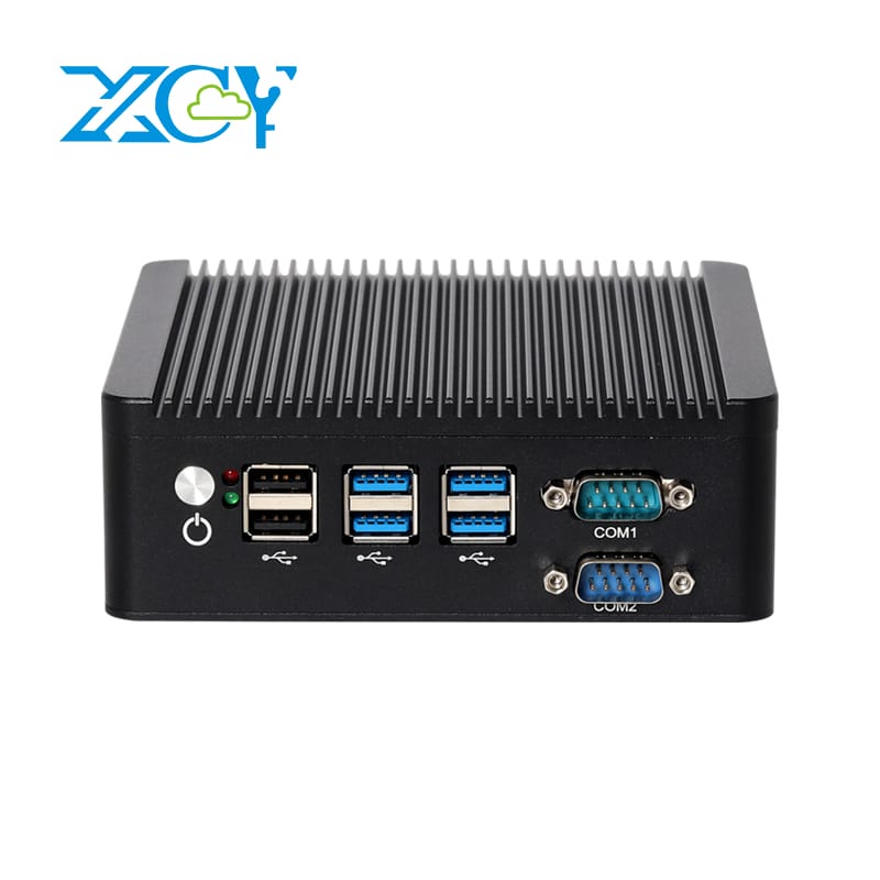 may tinh cong nghi p fanless may tinh mini intel celeron n5100 4x com db9